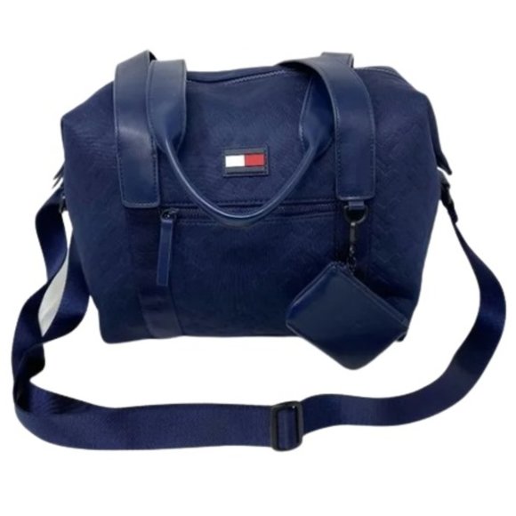Tommy Hilfiger handbag duffel overnight bag coin purse Adjustable strap …